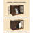 XL Large Dog Crate Furniture, Indoor Dog Kennel Furniture with Barn Door, Wooden Tall Dog Crate, Heavy Duty Dog Cage for Large Dogs, Side End Table, Anti-Chew-778718988-767545711