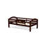 Twin over Twin Bunk Beds for Kids with Ladder and Guard Rail Bunk, Java Finish-572105797