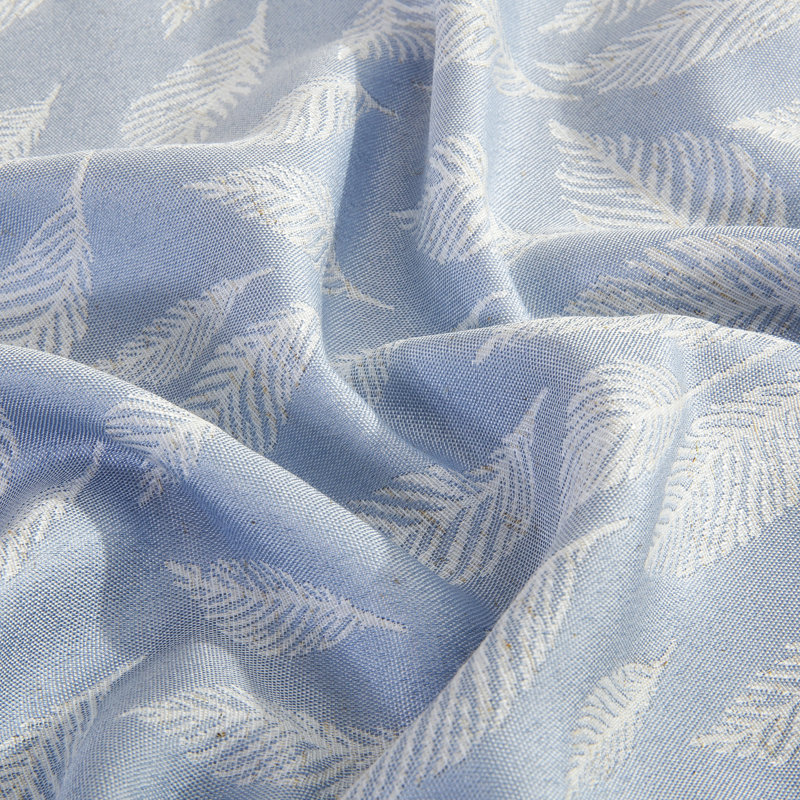 Paire de rideaux obscurcissant avec œillets Ngyuen, Bleu