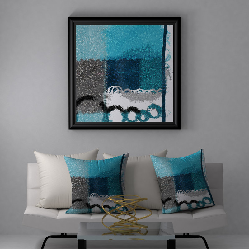 Housse de coussin carrée/insert, 24" X 24"