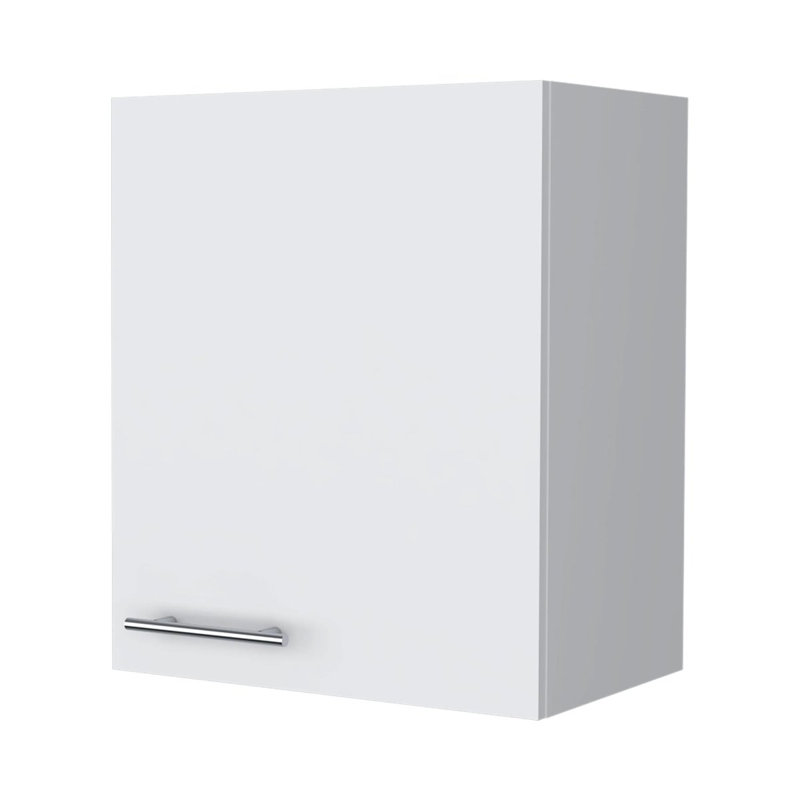 Hi Wall Cabinet With 1 Door, White