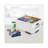 Stor/File Storage Box, Letter/Legal, Lift-Off Lid, White, 6/Pack