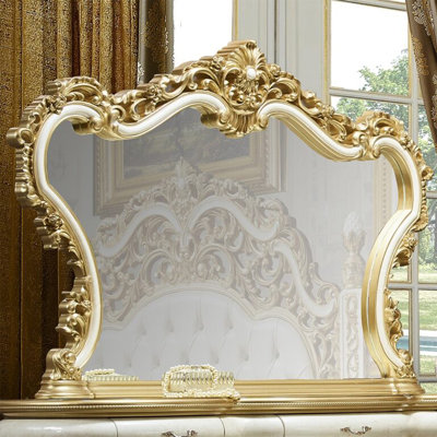 Miroir sculpté à la main de style luxueux MOBILYA