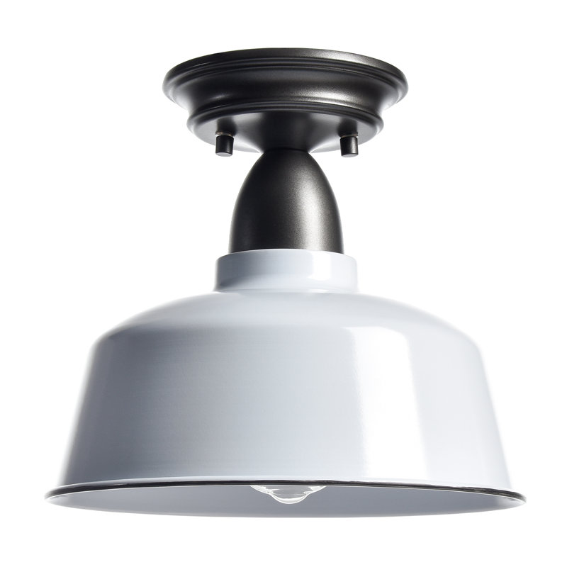 Plafonnier de couloir intérieur / extérieur, Blanc