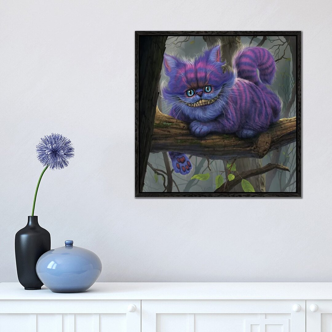 Leinwandbild Cheshire Cat von Vincent Hie