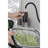 Single Handle High Arc Matte Black Kitchen Faucet With Pull Down , Stainless Steel, 1.8 Gallons Per Minute Flow, Easy To Operate Steel Black, Handle, Arc, Install And Use
