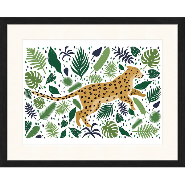 Bay Isle Home Leopard - Single Picture Frame Print | Wayfair.co.uk