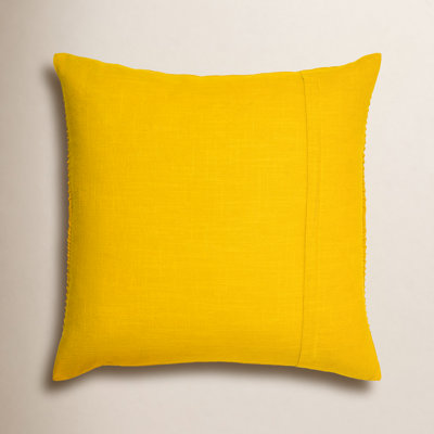 Rida Embroidered Cotton Pillow Cover