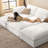 110.2" Cloud Couch,Oversized Modular Comfy Sofa for Living Room, L Shaped  Sectional Couches,Deep 3-Seat with Ottoman-151284010