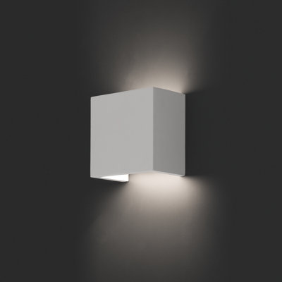 Plastic Flush Mounted Sconce
