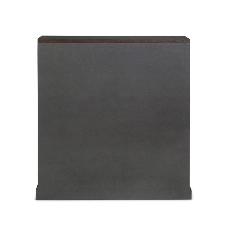 Hibiscus Hall Chest, Indigo, Seal Brown
