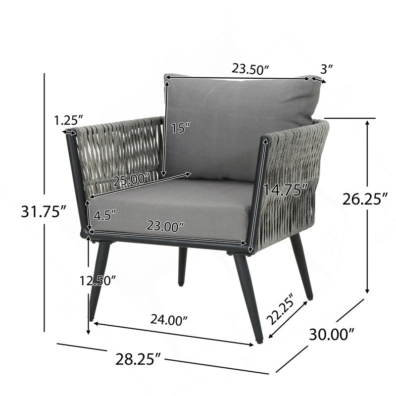 OCEANUS CHAT SET - CHAIR
