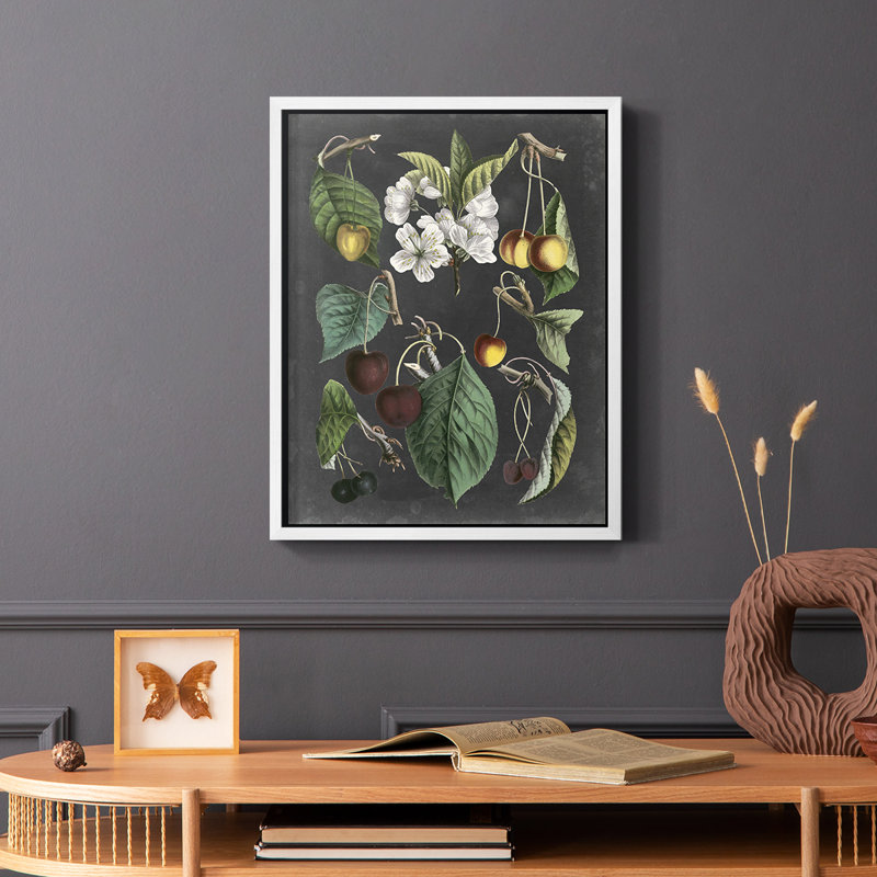 Orchard Variétés II, reproduction encadrée - bois massif, Blanc, H 10 po x l 8 po