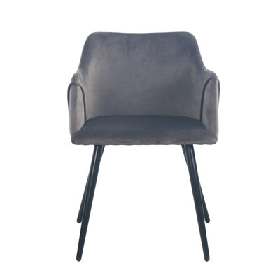 Raylan 47cm H Velvet Upholstered Armchair