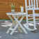 Table d'appoint d'extérieur pliante Brently