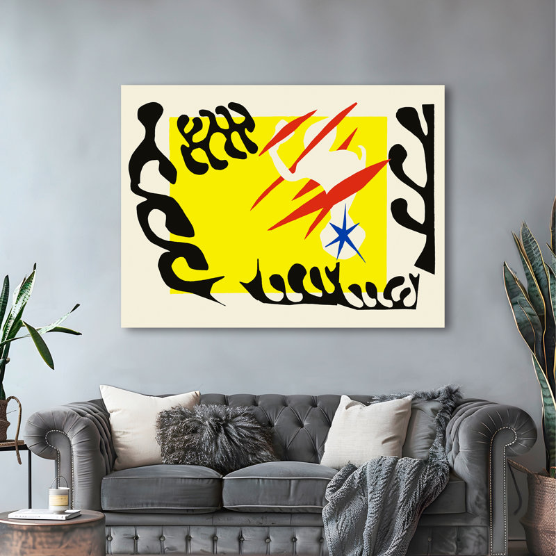 3HM7485 Jazz, The Nightmare Of The White Elephant by Henri Matisse - Wrapped Canvas Print, 70 cm H x 50 cm W