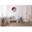 Johnisha Glass Wall Clock