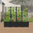 4PCS Plastic Plant Boxes With Trellis-1063690539