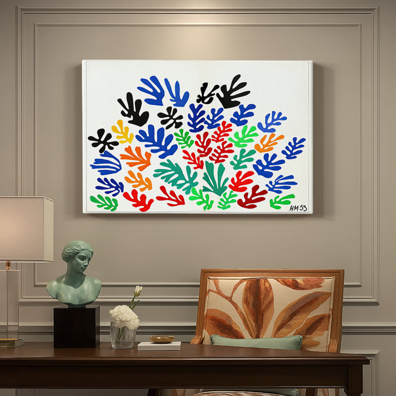 Henri Matisse "La Gerbe (La Gerbe)" - Art mural de qualité musée, 24 x 36