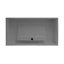 Lavabo de salle de bain mural rectangulaire minimaliste Boyter 36-1470964548