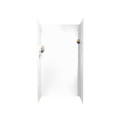36'' W 36'' D 72'' H Glue Up Solid Surface Wall