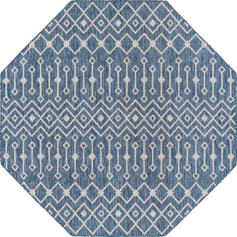 Outdoor Preen Area Rug Lakeside Color, Octagon 8'