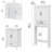 Edion Single Bathroom Vanity with Ceramic Top-77198335