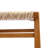 Capri Patio 5-Piece Acacia Wood Dining Set With Hand-Woven Wicker-125585654