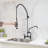 VIBRANTBATH Pull Down Kitchen Faucet-90764553