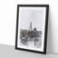 The London Skyline with the Shard in Abstract - Picture Frame Graphic Art Print-55738130-55738134