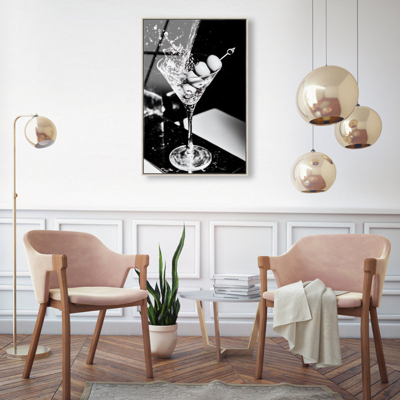 Chill Time III Print by Oliver Gal, 31"H x 21"W, Silver Floater Frame