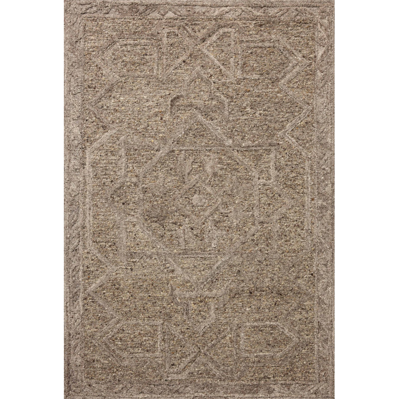 Mabel Bark / Graphite Area Rug, Rectangle 8'6" x 11'6"
