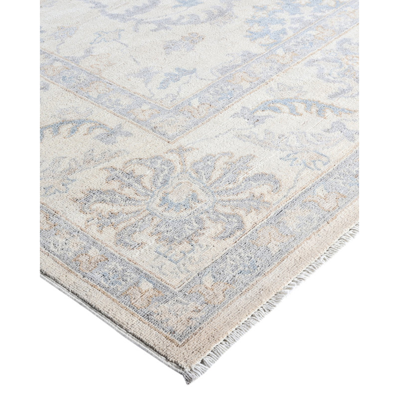 Floral One-of-a-Kind 8' 3" X 9' 9" Hand Knotted Area Rug