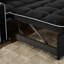 Fauteuil inclinable polyvalent à double siège pliable, canapé-lit confortable en velours avec poches latérales, port USB, support pour téléphone pivotant, cendrier et dossier réglable-1012638934