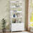 2 Drawer Bookcase Tall Bookshelf-1034322184