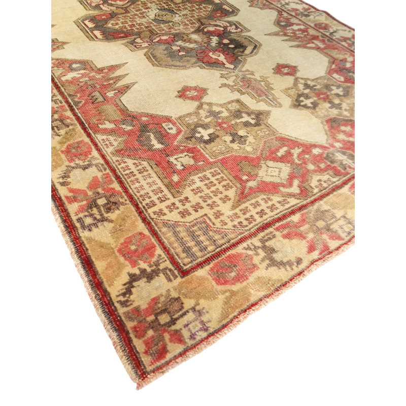 Oriental Area Rug in Ivory