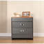 Quinnleigh 39.5cm W Solid Wood Bedside Table-534473864