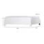 Cadre de lit standard 16 po-50445171-50445162