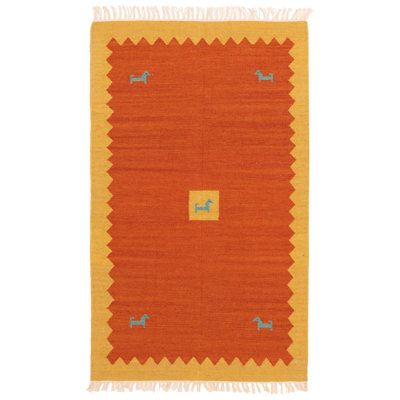 Booneville Copper Kilim 3'9" x 6'1"
