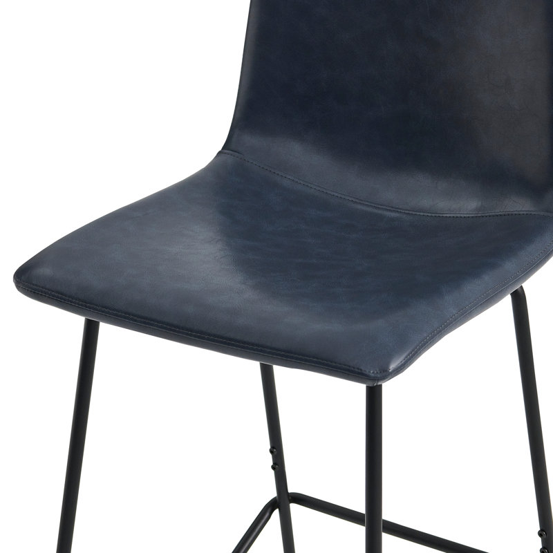 Tabouret de bar 27,2 po Asai, Bleu
