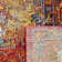 Tapis bleu clair / fuchsia Myia