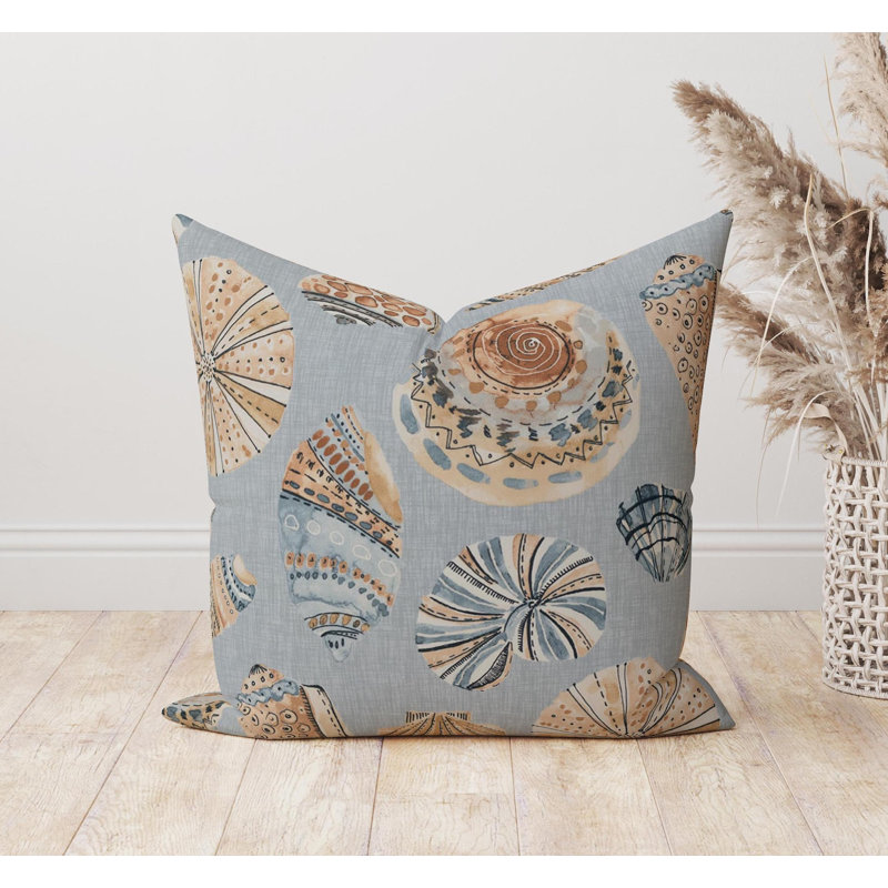 Housse de coussin gris, H 12 po x l 19 po, Rectangulaire