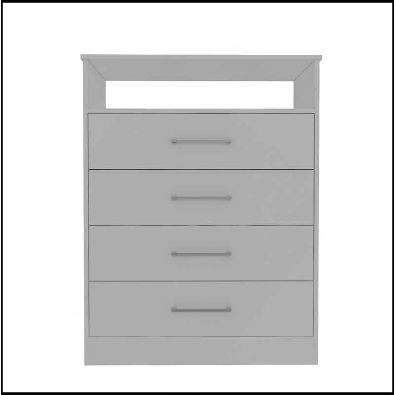 Commode Atlanta, Chambre, Blanc