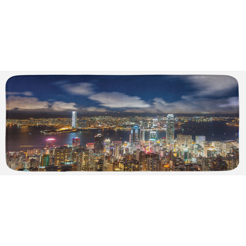 Tapis de cuisine cityscape