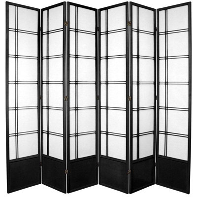 83.5" Double Cross Shoji Room Divider