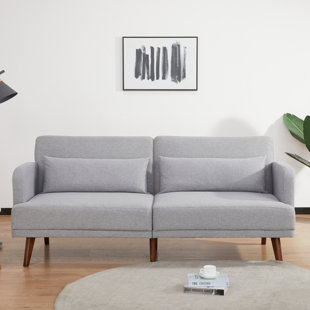 Pine Leather Togo Lounge Chair, Pouf and 3-Seat Sofa by Michel