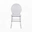Chaises pour événements empilables en acrylique transparent, ensemble de 2-134966094