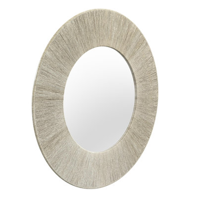 Cecil Rope Round Wall Mirror
