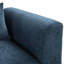 Canapé modulaire d'angle avec deux repose-pieds
