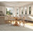 Ellen Solid Pine Wood Dining Table-767116998